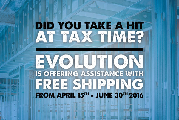 Free shipping April 15th - June 30th 2016