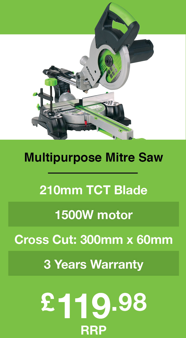 FURY3-S sliding mitre saw
