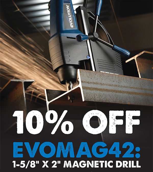 10% off the EVOMAG42
