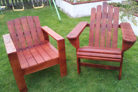 Peter Mitchell Garden Arm Chairs