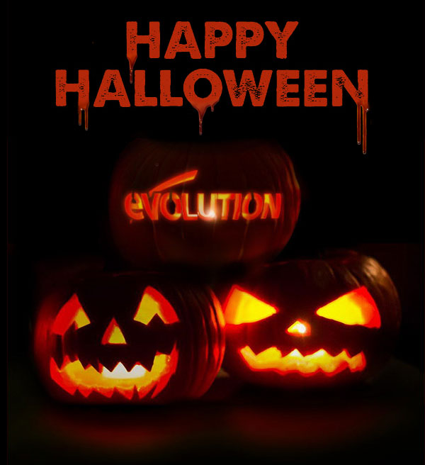 Happy Halloween from Evolution