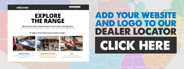 Click here to add your website and logo to our dealer locator