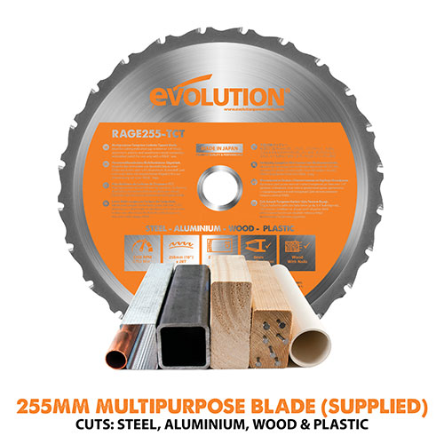 255mm Multipurpose TCT Blade Supplied