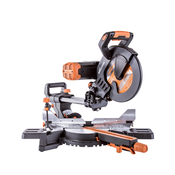 Evolution mitree saw mitre cut position