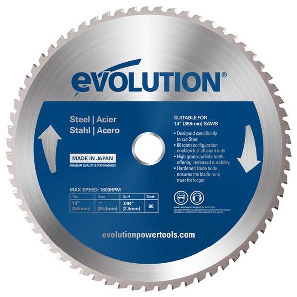 10 in. 52T, 1 in. Arbor, TCT Mild Steel and Ferrous Metal Cutting Blade